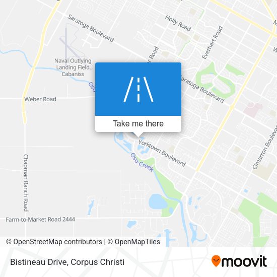 Bistineau Drive map