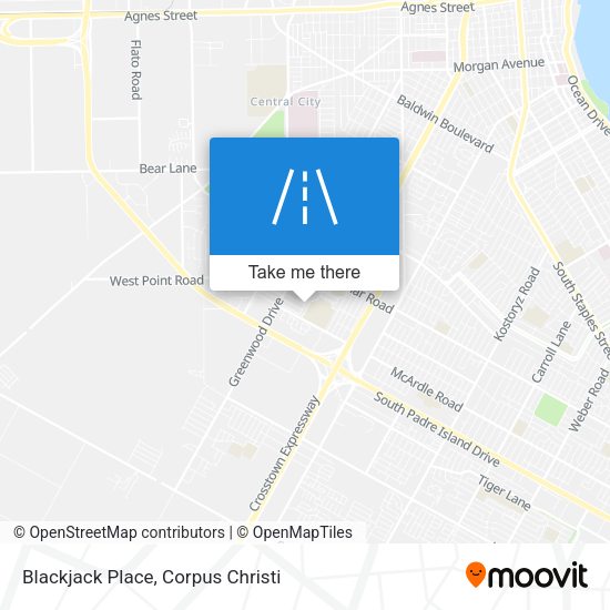 Blackjack Place map