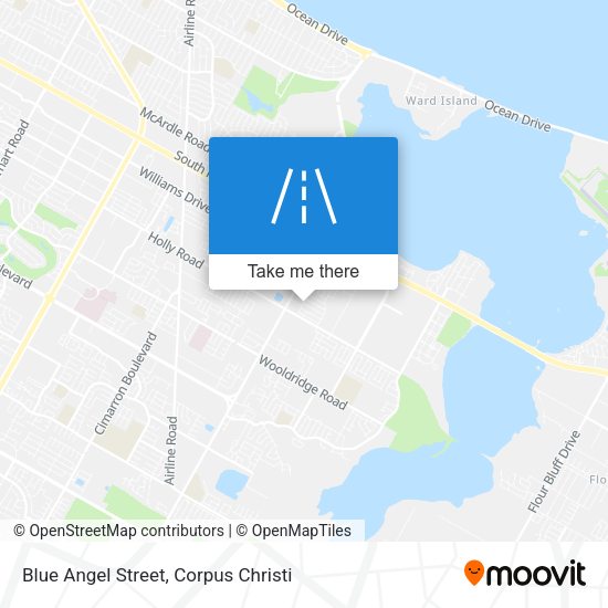 Mapa de Blue Angel Street