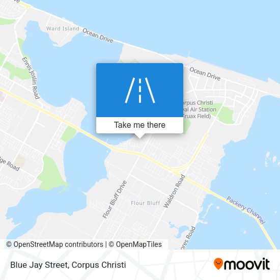 Blue Jay Street map