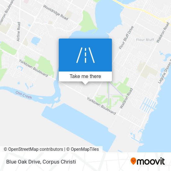 Mapa de Blue Oak Drive