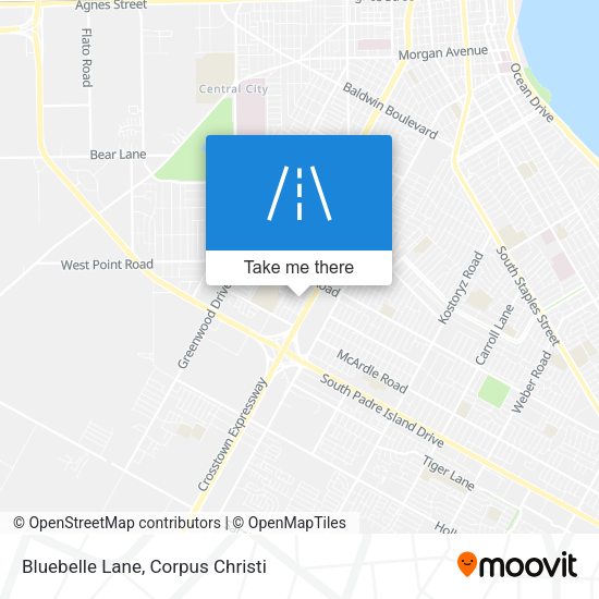 Mapa de Bluebelle Lane