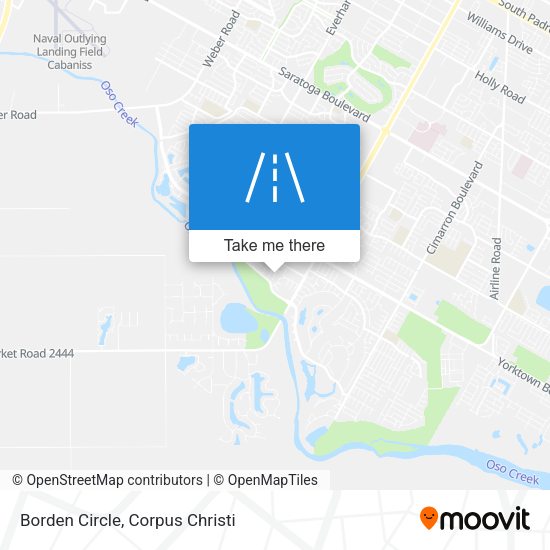 Borden Circle map