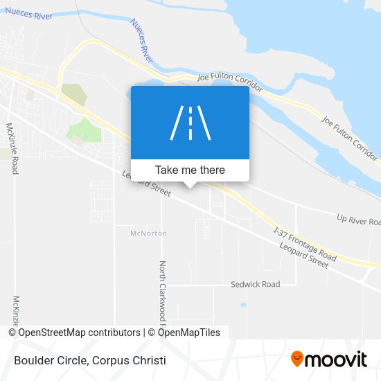 Boulder Circle map