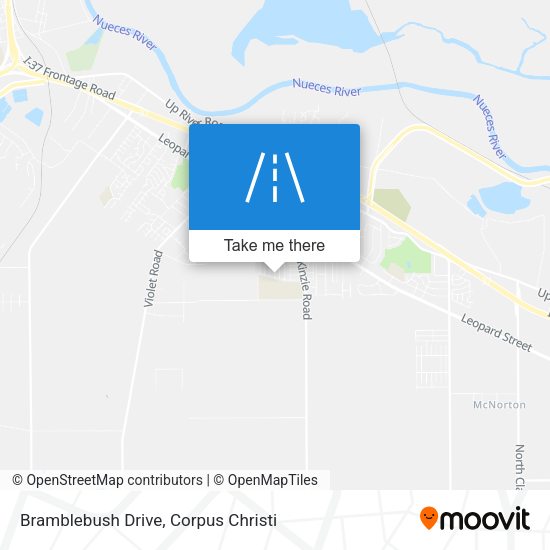 Bramblebush Drive map