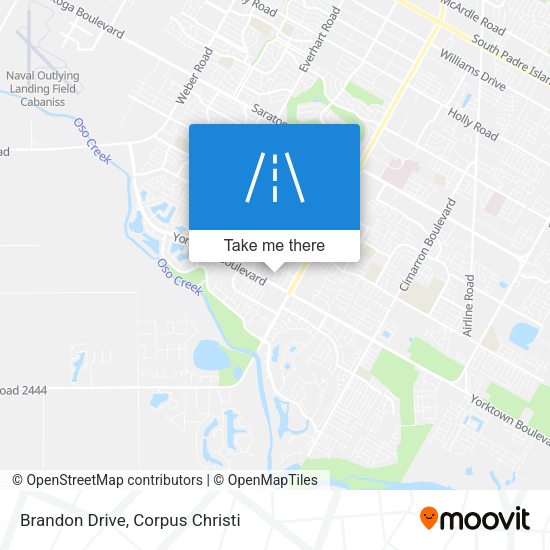 Mapa de Brandon Drive