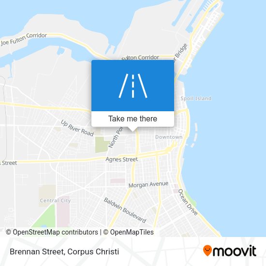 Brennan Street map