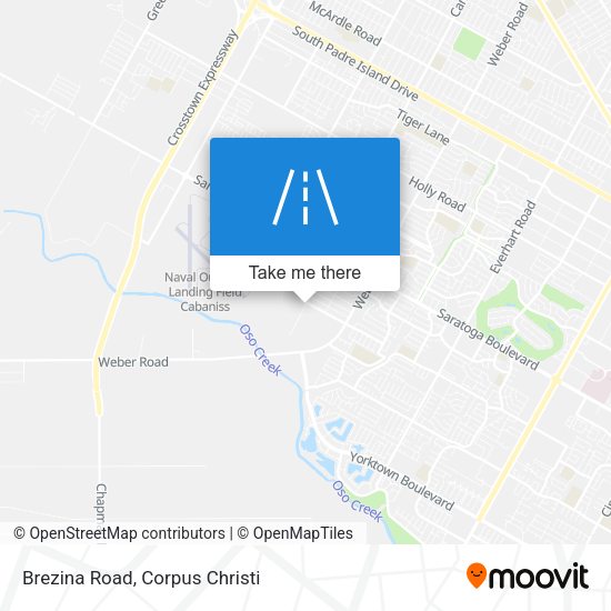 Brezina Road map