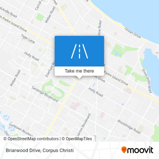 Briarwood Drive map