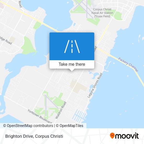 Brighton Drive map