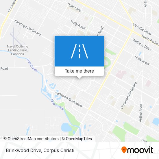 Mapa de Brinkwood Drive