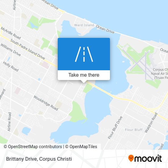 Brittany Drive map