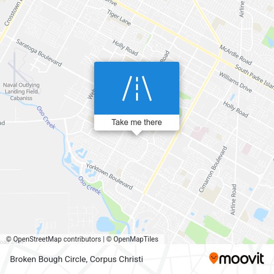 Mapa de Broken Bough Circle