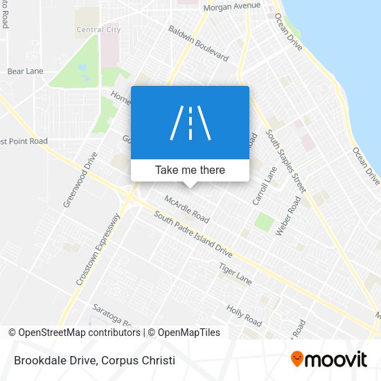 Brookdale Drive map