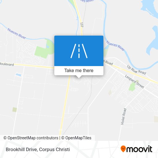 Mapa de Brookhill Drive