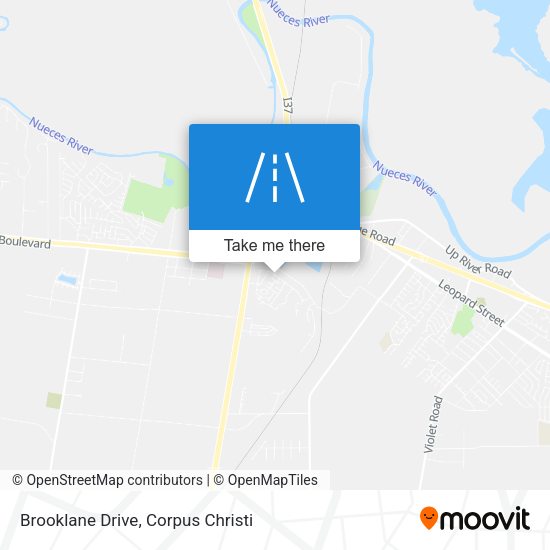 Mapa de Brooklane Drive