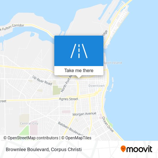Mapa de Brownlee Boulevard