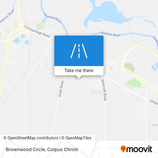 Brownwood Circle map