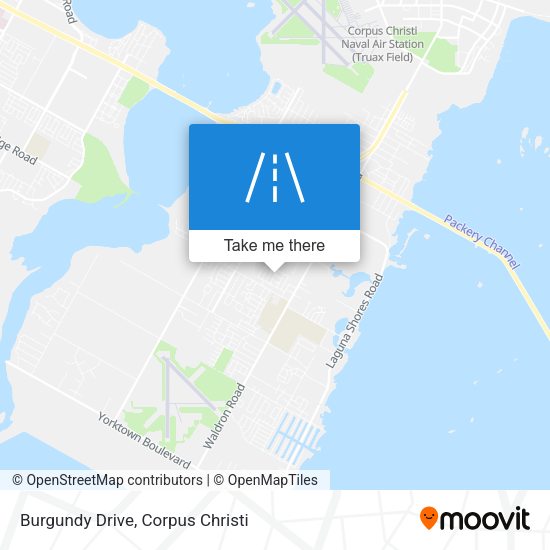 Burgundy Drive map