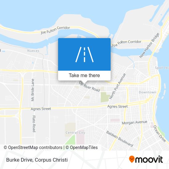 Mapa de Burke Drive