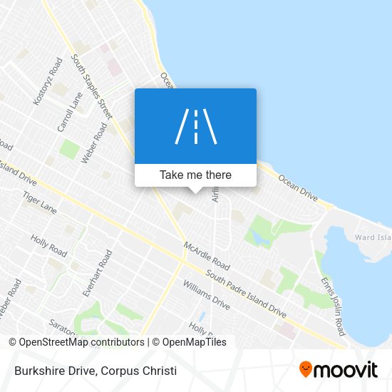 Burkshire Drive map