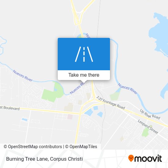 Mapa de Burning Tree Lane