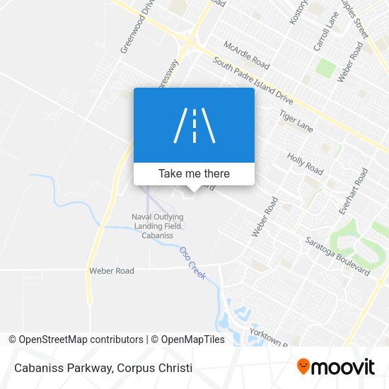 Mapa de Cabaniss Parkway
