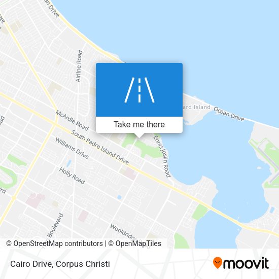 Mapa de Cairo Drive