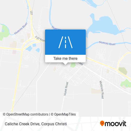Caliche Creek Drive map