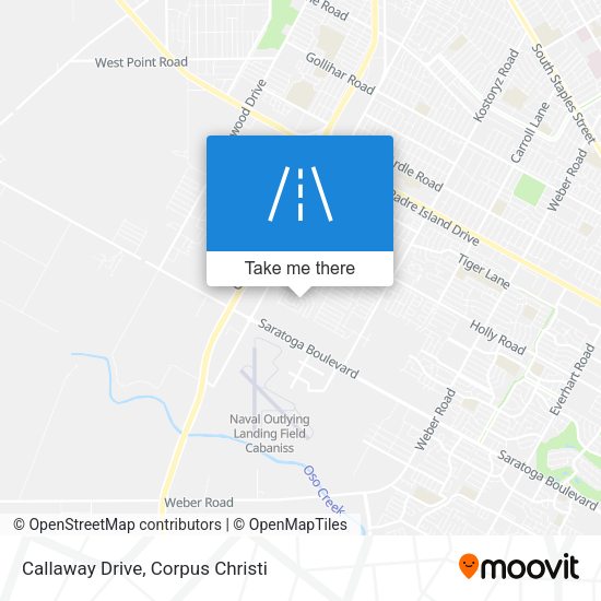 Mapa de Callaway Drive