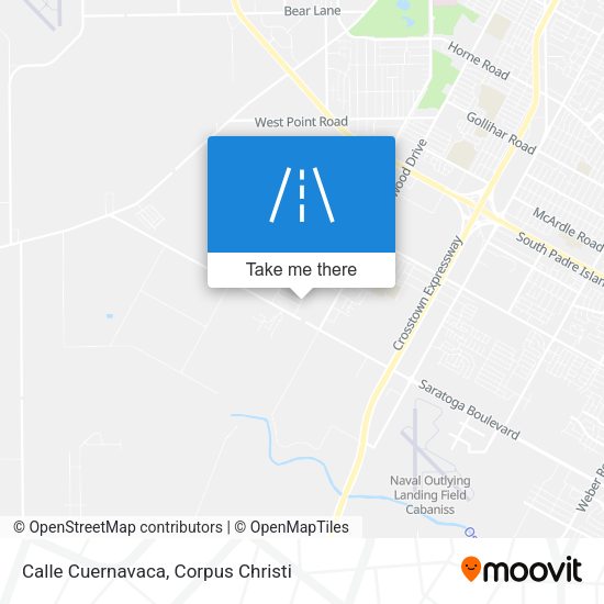 Calle Cuernavaca map