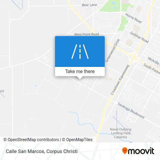 Mapa de Calle San Marcos
