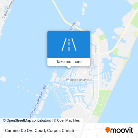Camino De Oro Court map