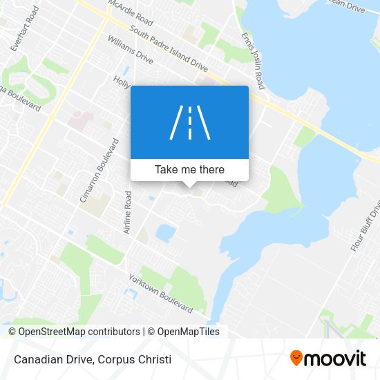Mapa de Canadian Drive