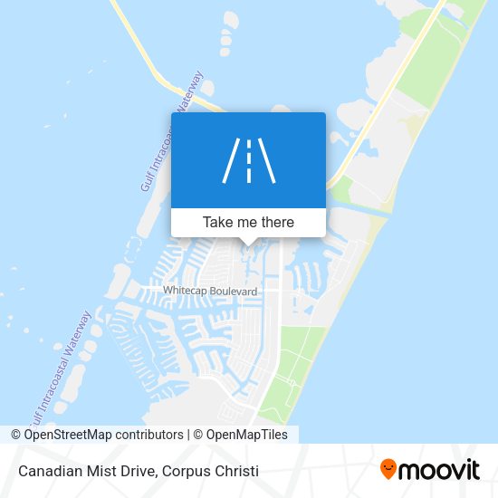 Canadian Mist Drive map