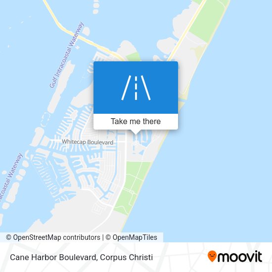 Cane Harbor Boulevard map