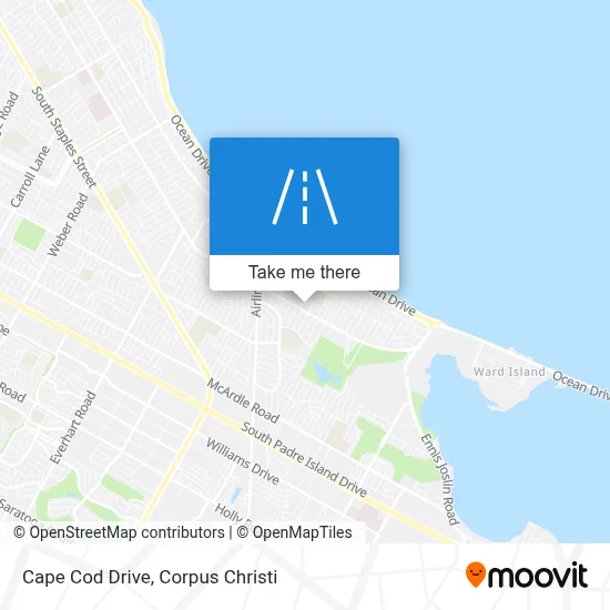 Cape Cod Drive map