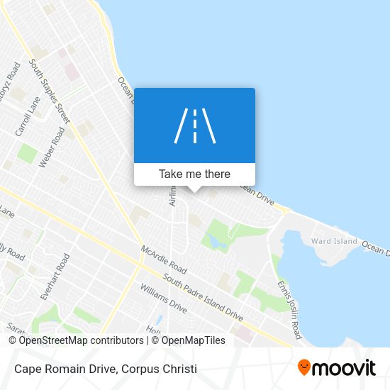 Cape Romain Drive map