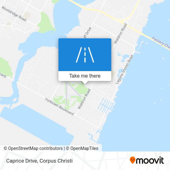 Caprice Drive map