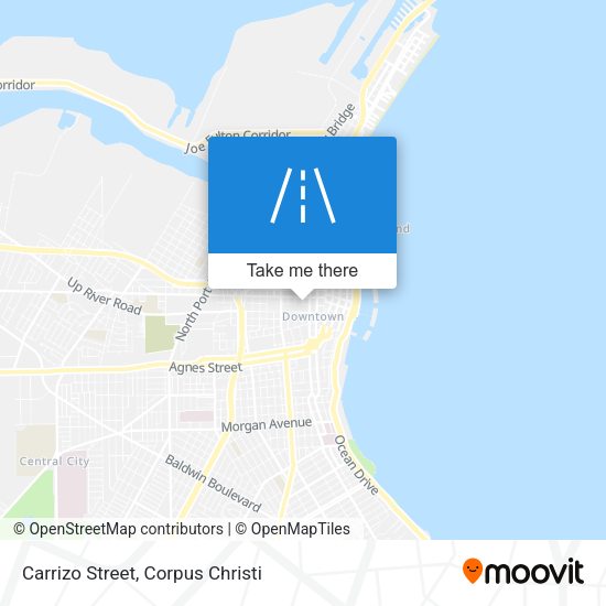 Mapa de Carrizo Street