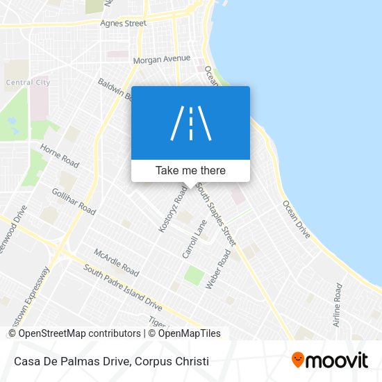 Mapa de Casa De Palmas Drive