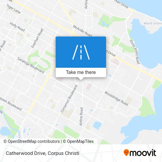 Catherwood Drive map