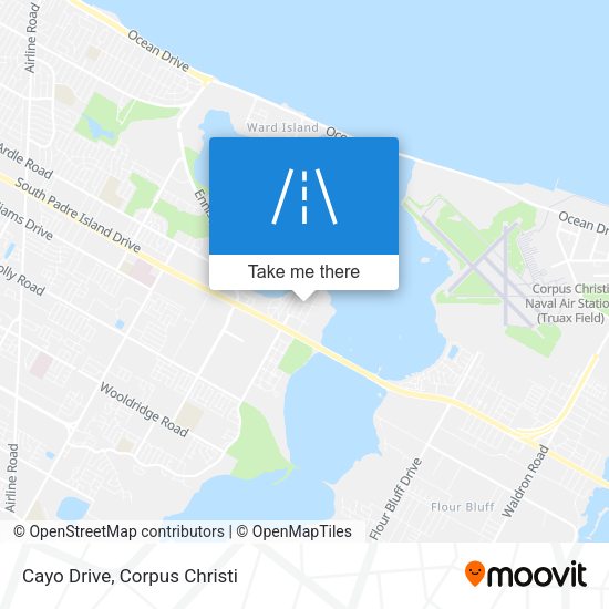 Mapa de Cayo Drive