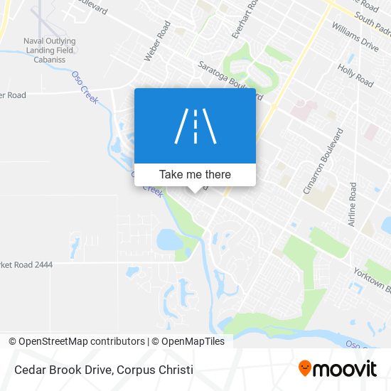 Cedar Brook Drive map