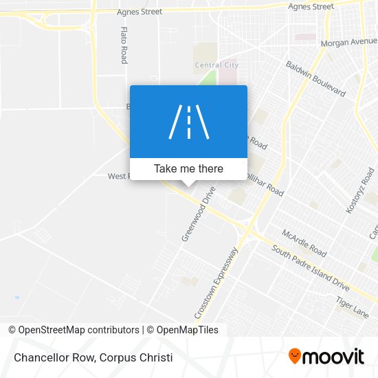 Mapa de Chancellor Row