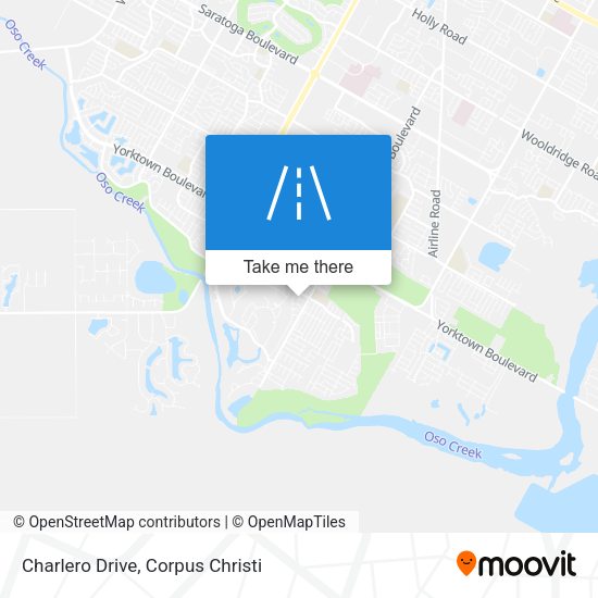 Charlero Drive map