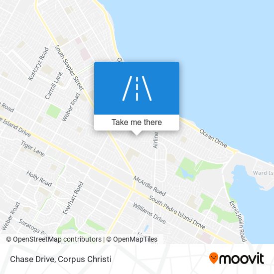 Chase Drive map