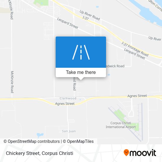 Chickery Street map