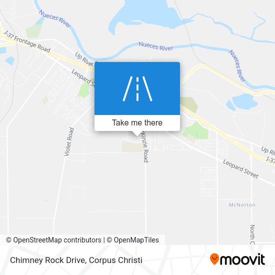 Chimney Rock Drive map