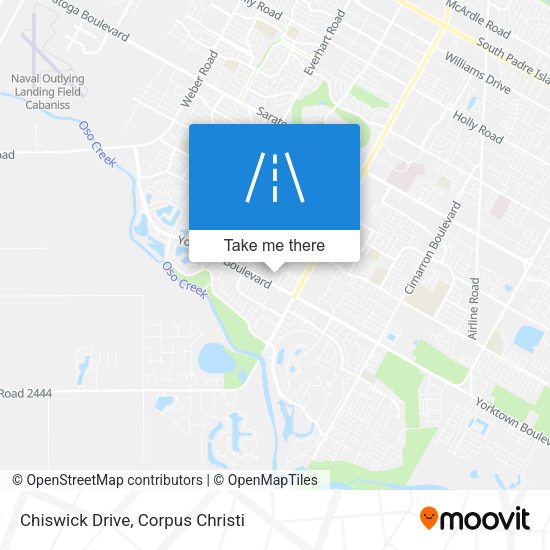 Mapa de Chiswick Drive